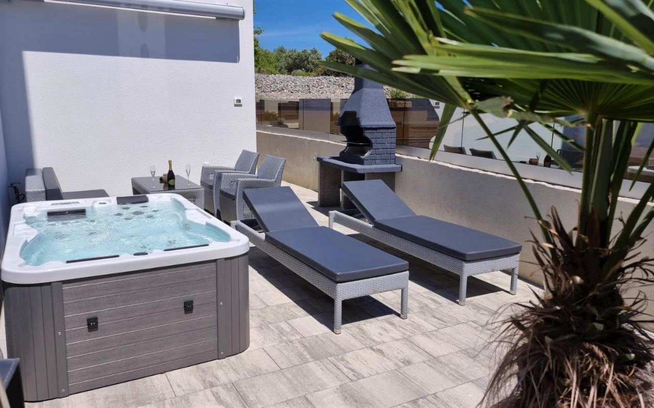 Bartol Luxury Krk Croatia, With Own Hot Tub - Whirlpool