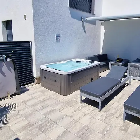 Bartol Luxury Apartments Krk Croatia, With Own Hot Tub - Whirlpool Krk Town Exterior photo
