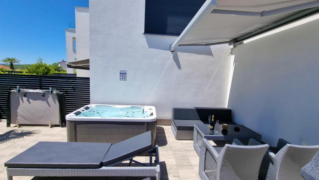 Apartment Bartol Luxury Apartments Krk Croatia, With Own Hot Tub - Whirlpool *